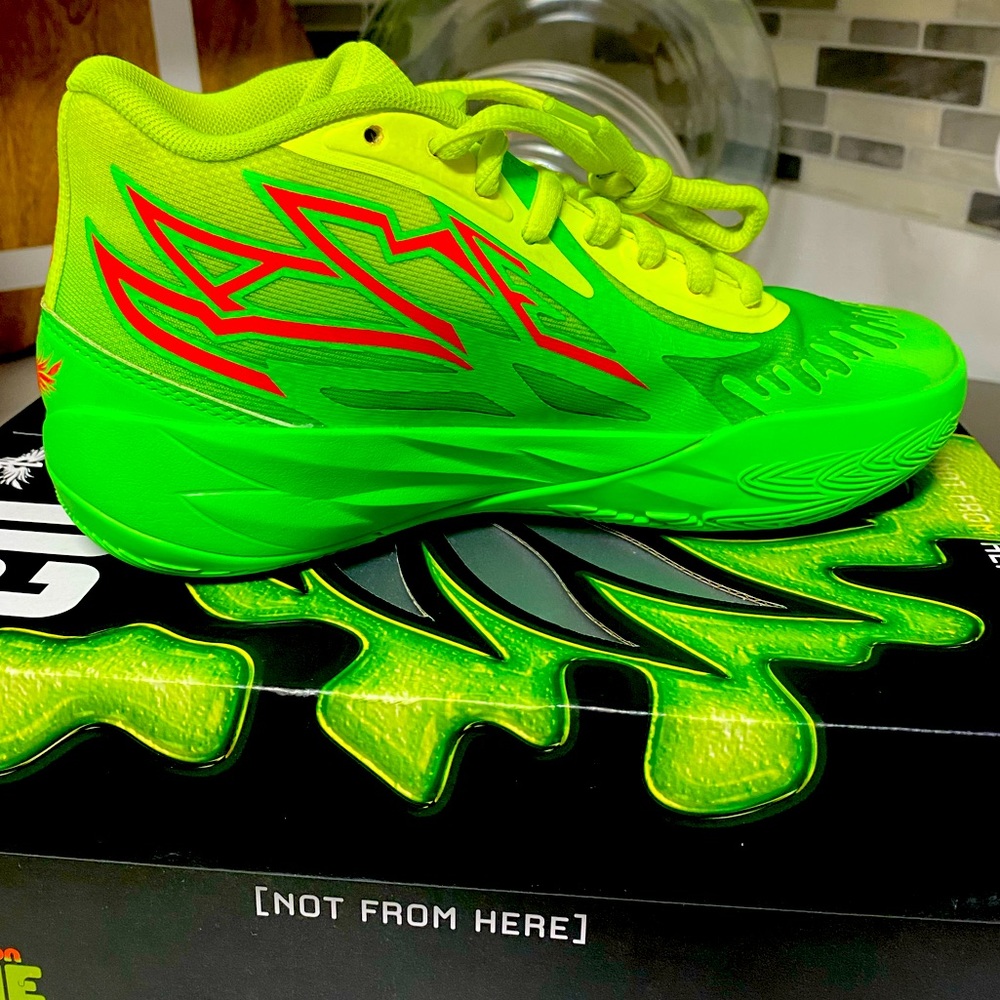 PUMA 02 MELO Basketball Shoe - Boys